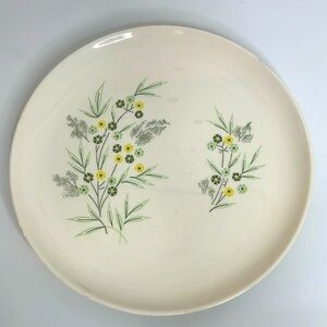 Taylor Smith Colorcraft Floral Plate